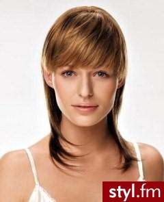 Średnie Fryzury