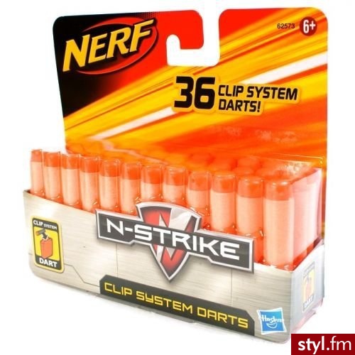 Hasbro Nerf Strzałki Clip System 36 Szt. 62573 - Dziecko