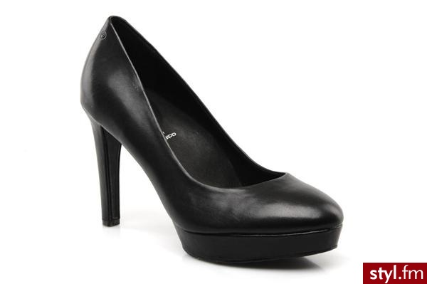 Rockport CZÓŁENKA JANAE PUMP BY ROCKPORT (Czarny) - Czółenka Buty Moda