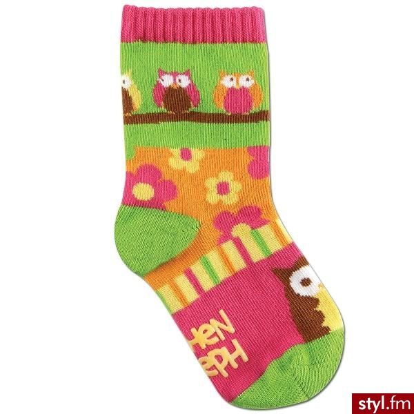 Stephen Joseph Skarpetki Owl Large 101076L - Rajstopy Bielizna Moda