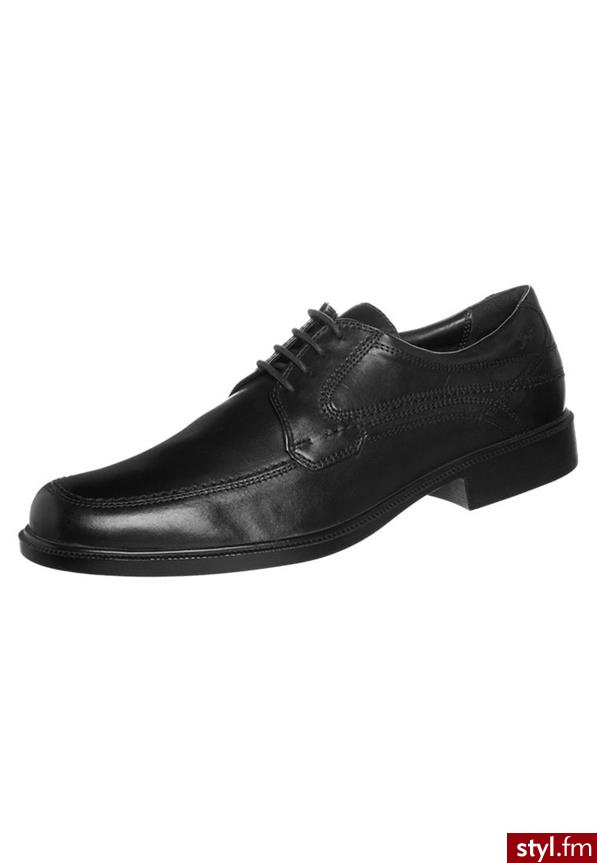 Sioux RENE Oksfordki czarny (27040) - Pozostałe Buty Moda