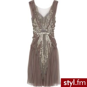 Women\\\'s Alberta Ferretti Sequin-Embellished Tulle Dress Onli... - Polyvore. Pobrano ze strony: http://www.polyvore.com/womens_alberta_ferretti_sequin-embellished_tulle/thing?id=14748278 - Pozostałe Ciuchy Moda