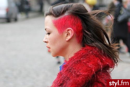 Punk Rock Alternatywne Średnie Fryzury