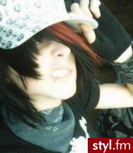 EMO Alternatywne Średnie Fryzury