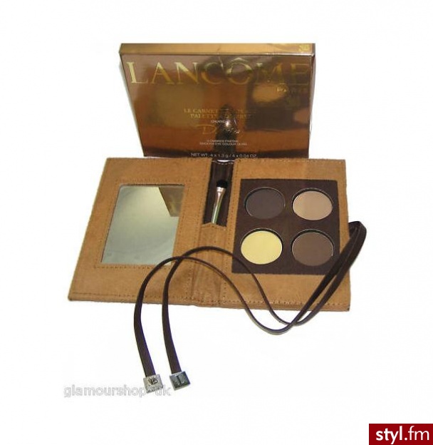 Lancome - Carnet de Voyage, palette 4 ombres - Makijaże