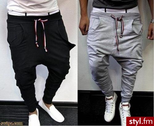 Dresowe Spodnie Moda