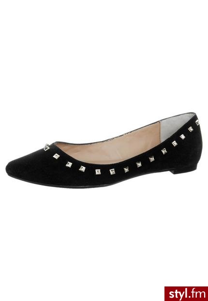 Zalando Collection Baleriny czarny - Balerinki Buty Moda