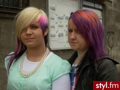 Punk Rock Alternatywne Średnie Fryzury