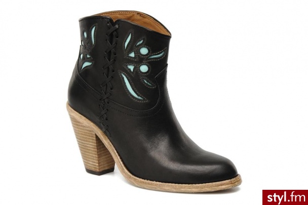 Swildens Półbuty i botki Izie by (Czarny) - Botki Buty Moda