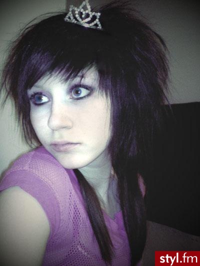 EMO Alternatywne Średnie Fryzury