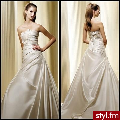 suknia ślubna La Sposa model Fresa z kolekcji na rok 2009 - Suknie ślubne Ślub Moda