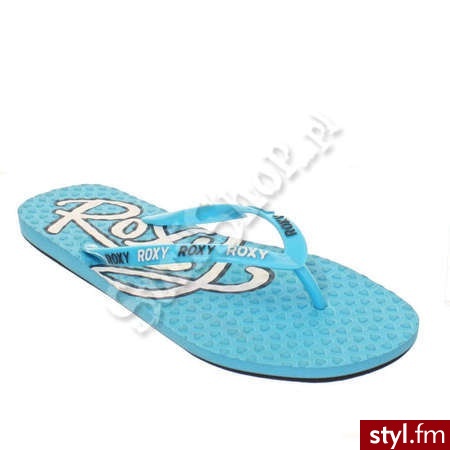 ROXY KLAPKI JAPONKI 2012 CORPO 36 NEON BLUE DAMSKIE - Klapki Buty Moda