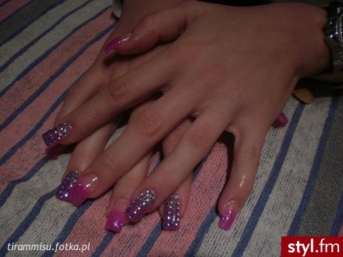 Kwadratowe Żel Paznokcie