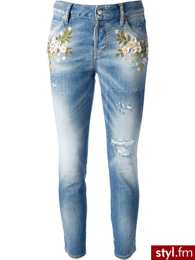 Jeansy Spodnie Moda