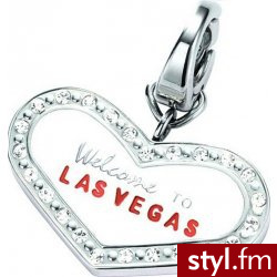 Przywieszka Fossil JF86023040 - Wisiorki Biżuteria Moda
