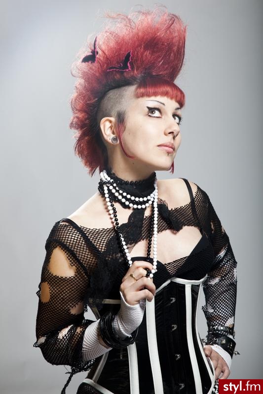 Punk Rock Alternatywne Średnie Fryzury
