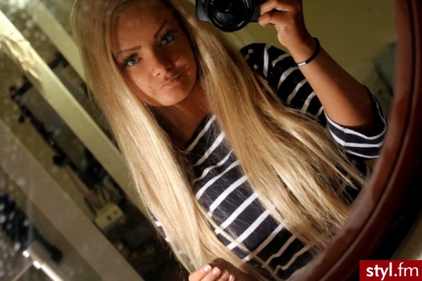 Blond Rozpuszczone Proste Na co dzień Długie Fryzury