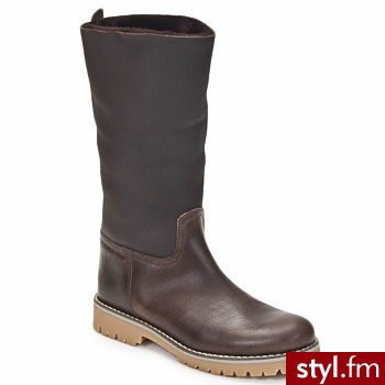 Hip Buty Dziecko Kerian Brown - Kozaki Buty Moda