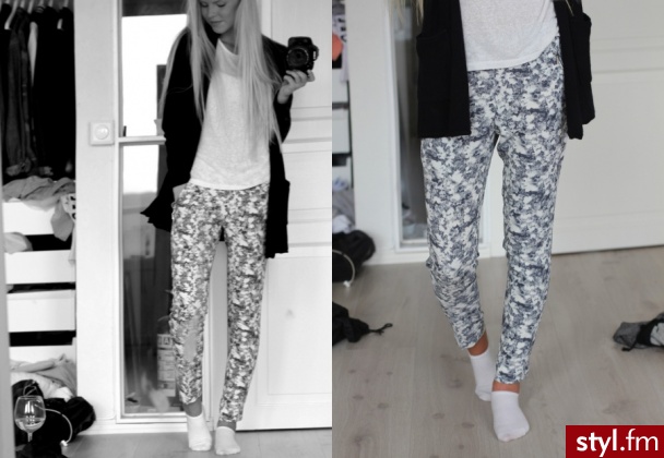 Leginsy Spodnie Moda