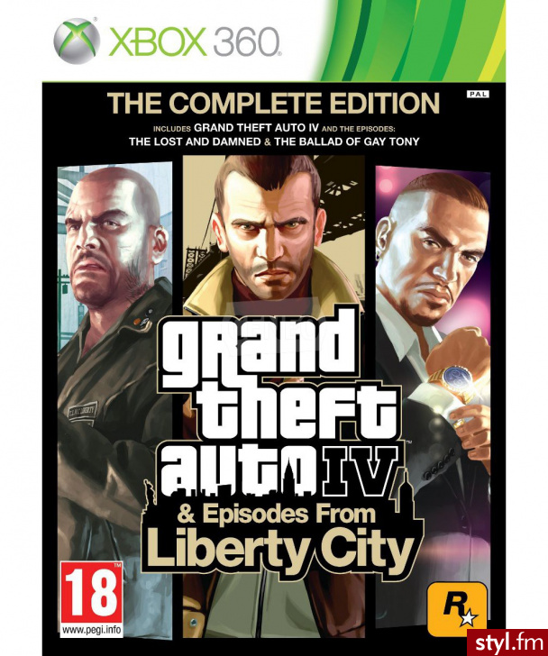 Grand Theft Auto IV Complete Edition (Gra Xbox 360) - Bransoletki Biżuteria Moda