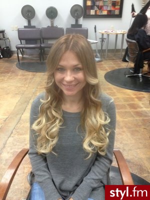 Blond Rozpuszczone Kręcone Na co dzień Długie Fryzury