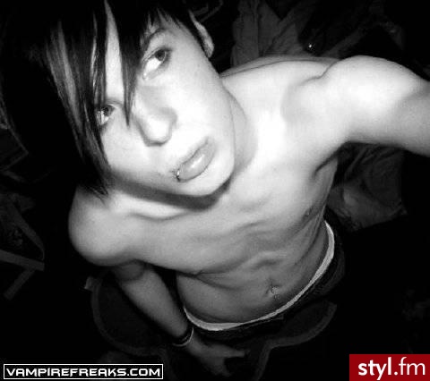 EMO Alternatywne Średnie Fryzury