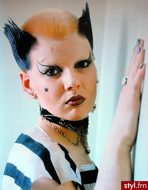 Punk Rock Alternatywne Średnie Fryzury
