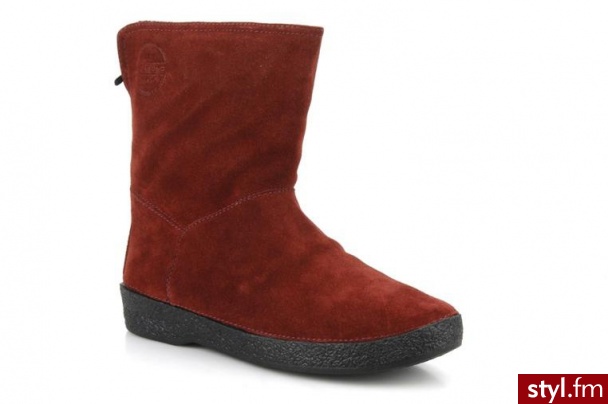 Vagabond PÓŁBUTY I BOTKI LAURA PLAIN BY VAGABOND (Bordowy) - Botki Buty Moda