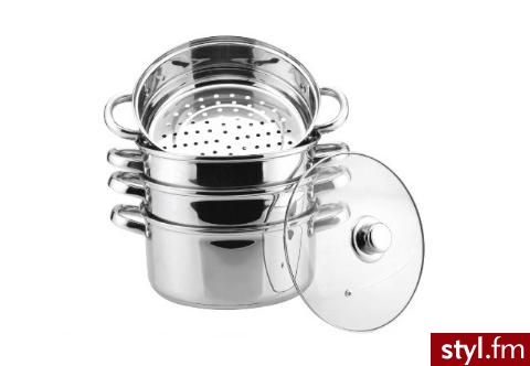 Kinghoff garnek na parę parowar 5l 24 cm, 5 cz, KH-3320 - Pozostałe Biżuteria Moda