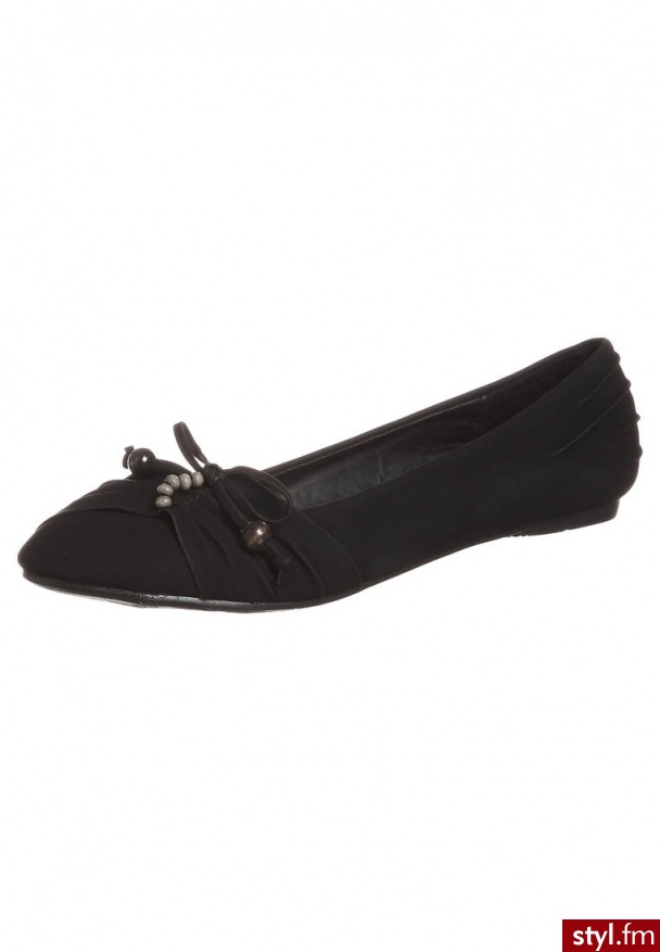 Anna Field Baleriny klasyczne czarny - Balerinki Buty Moda