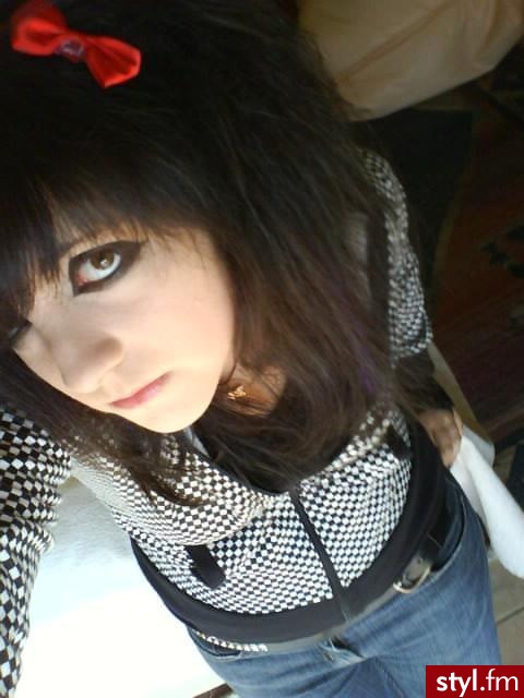 EMO Alternatywne Średnie Fryzury