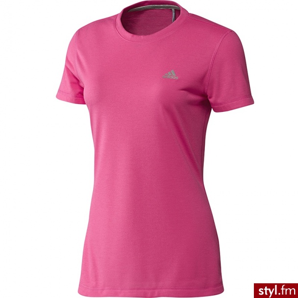 Adidas koszulka sportowa damska PRIME TEE z29703 Odcienie różu - Bluzki Ciuchy Moda