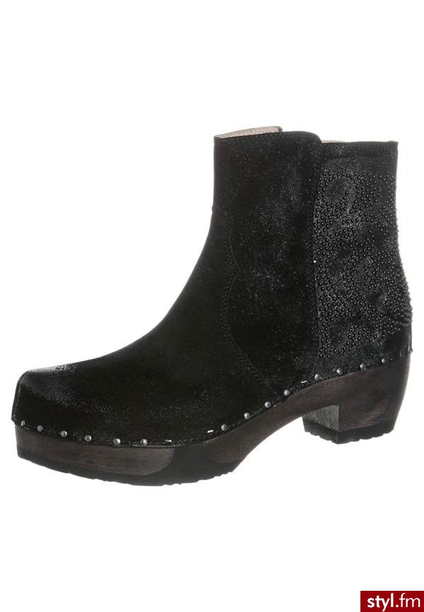 Softclox JAYDA Botki kowbojki i motocyklowe czarny (S3246) - Pozostałe Buty Moda