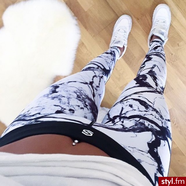 Leginsy Spodnie Moda