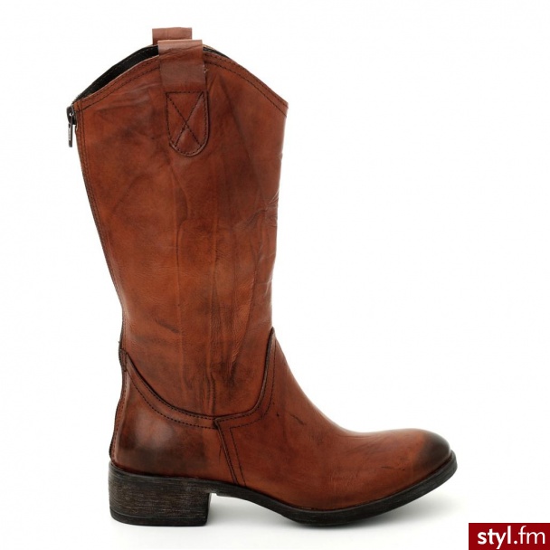 Venezia BOTKI 168 OLD BROWN - Botki Buty Moda