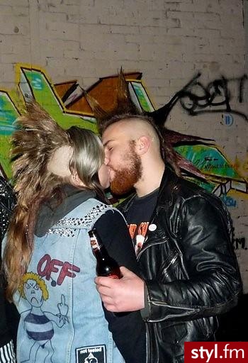 Punk Rock Alternatywne Średnie Fryzury