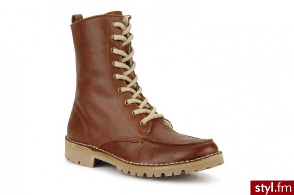 Eden PÓŁBUTY I BOTKI CAMILA BY EDEN (Brązowy) - Botki Buty Moda