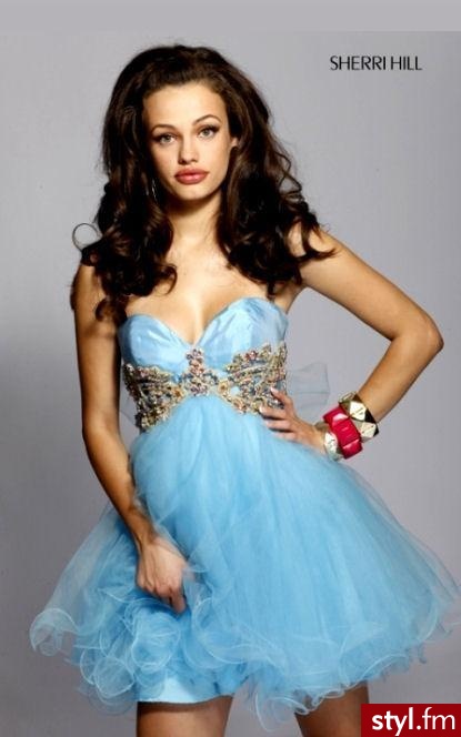 Sherri Hill Prom Cocktail Dress style 1043 - Pozostałe Ciuchy Moda