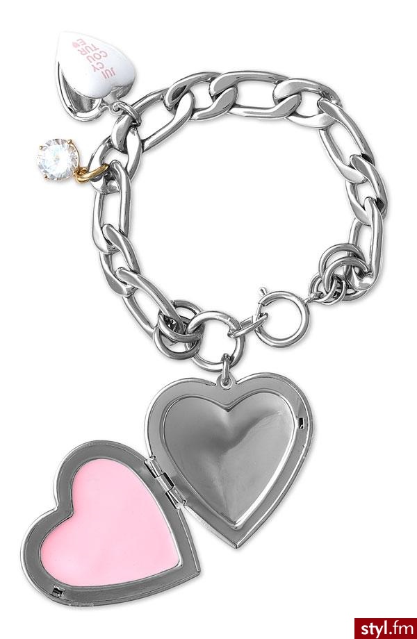 Bransoletka Juicy Couture z otwieranym sercem 88$ - Pozostałe Dodatki Moda