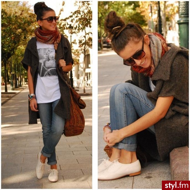 fajnie - tylko te bootki mi nie pasują :P - Moda uliczna Inne Moda