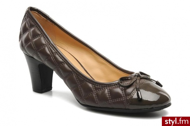 Geox CZÓŁENKA DONNA MINU' D BY GEOX (Brązowy) - Czółenka Buty Moda