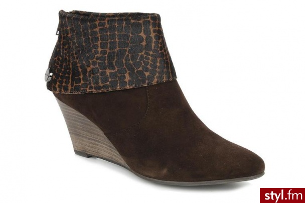 JB MARTIN PÓŁBUTY I BOTKI URVAN BY JB MARTIN (Brązowy) - Botki Buty Moda