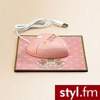 MYSZKA I PODKŁADKA JUICY COUTURE - Gadżety Inne Moda