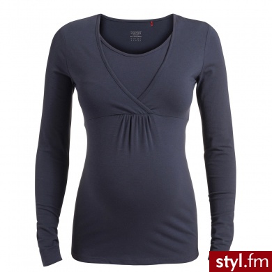 Esprit Bluzka dla kobiet w ciąży i karmiących black ink - Tuniki Ciuchy Moda