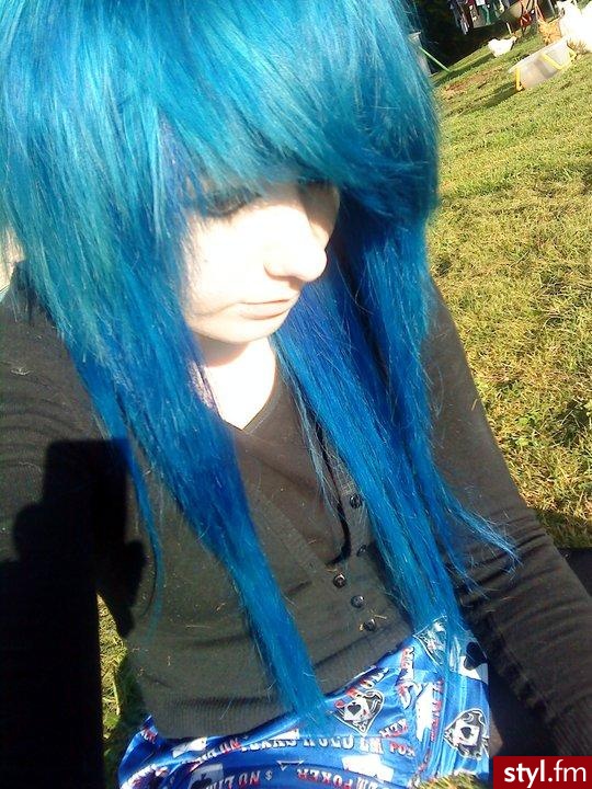 EMO Alternatywne Średnie Fryzury