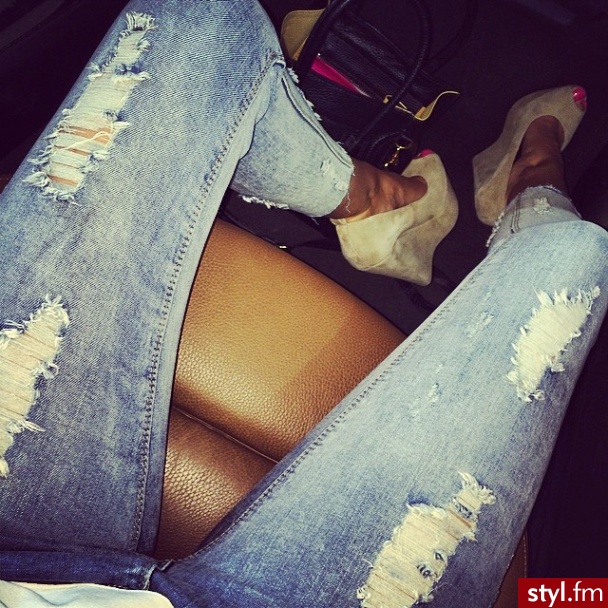 Jeansy Spodnie Moda