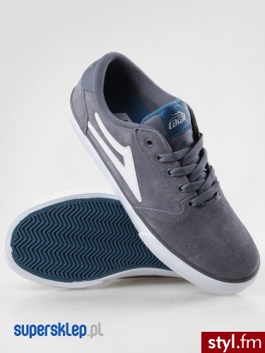 Lakai Buty Pico (grey suede) 45 Skate Odcienie szarości i srebra - Pozostałe Buty Moda