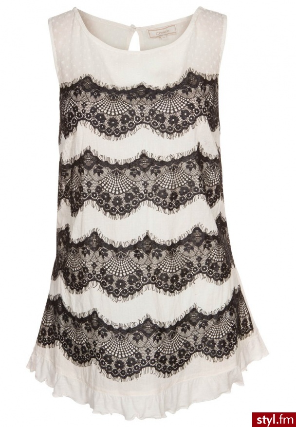Cream LORI Tunika biały (635022) - Tuniki Ciuchy Moda