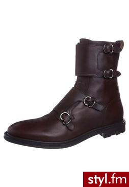 Fratelli Rossetti Botki sznurowane brązowy (11187) - Botki Buty Moda