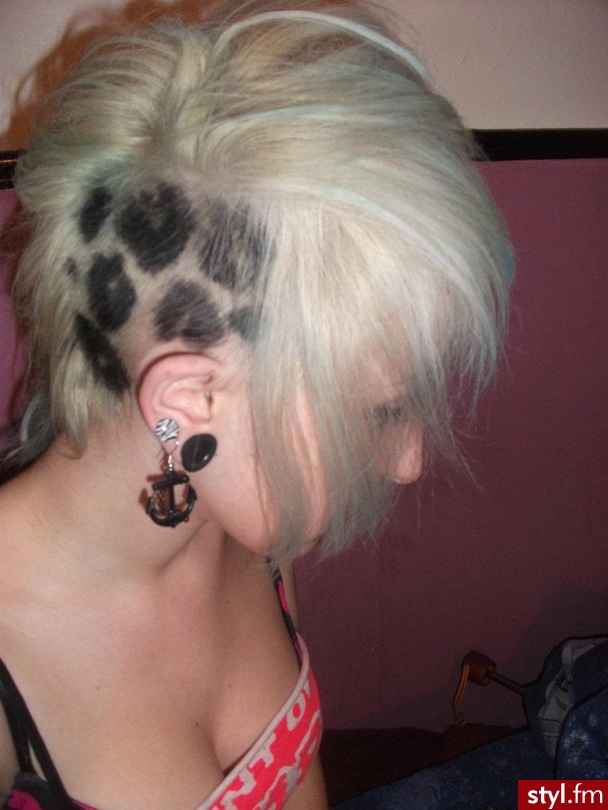 Punk Rock Alternatywne Średnie Fryzury